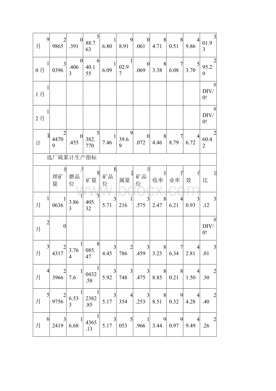 朱日和铜业选厂工作总结Word文档下载推荐.docx_第3页