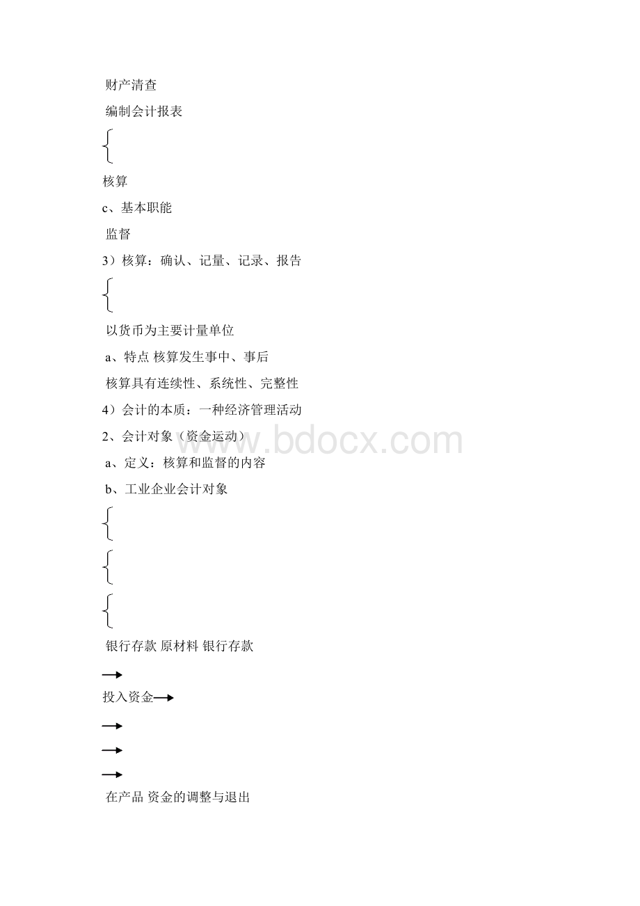 会计从业资格《会计基础》考试重点要点汇编Word格式.docx_第2页