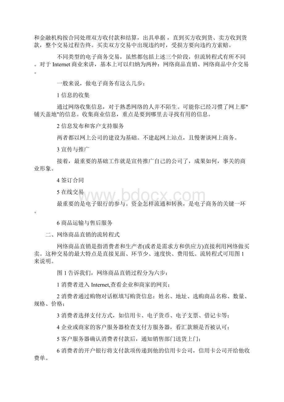 电子商务的基本流转程式.docx_第2页