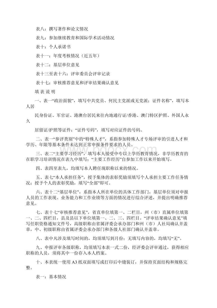 专业技术职称申报评审表Word格式文档下载.docx_第2页