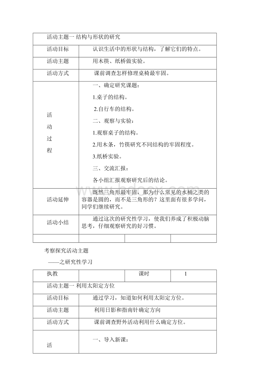 内蒙古六年级下《综合实践活动》活动设计Word下载.docx_第2页