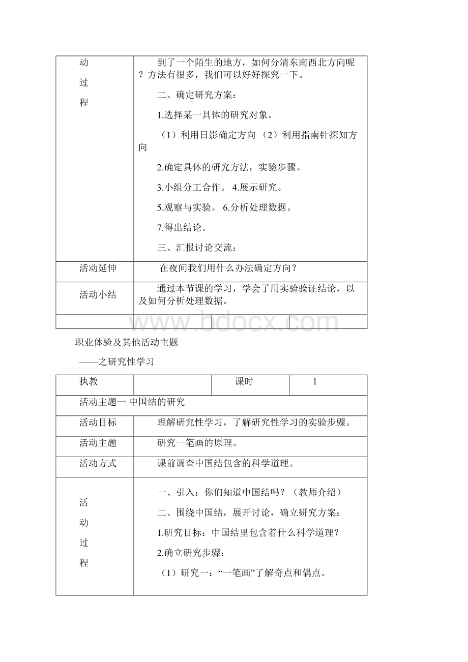 内蒙古六年级下《综合实践活动》活动设计Word下载.docx_第3页