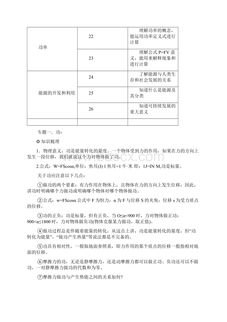 高中物理专题讲座必修二功和功率专题Word格式文档下载.docx_第3页