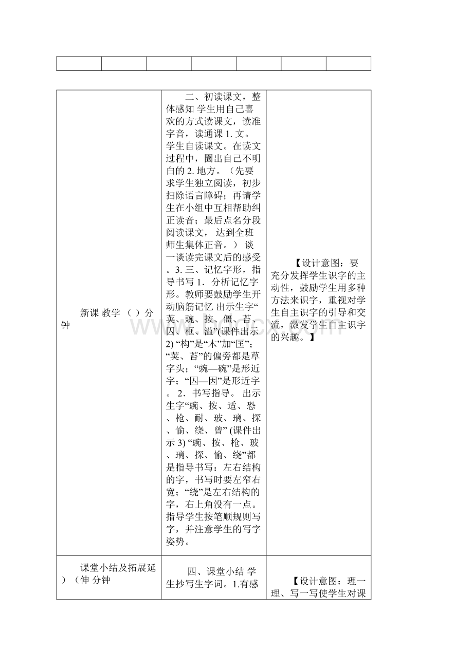 四年级语文上册一个豆荚里的五粒豆教案文档格式.docx_第2页