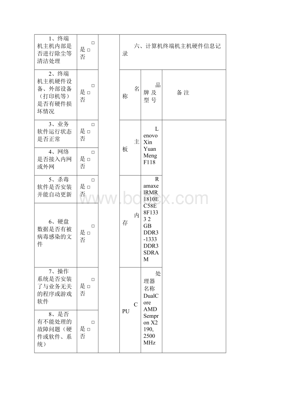 计算机巡检记录簿.docx_第2页