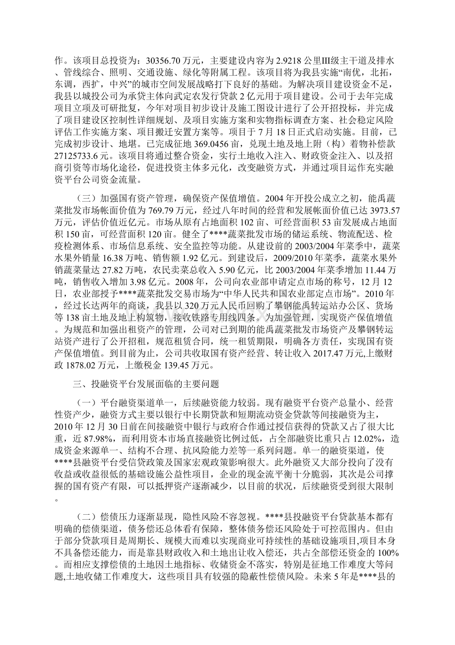 融资问题专题调研报告文档格式.docx_第3页