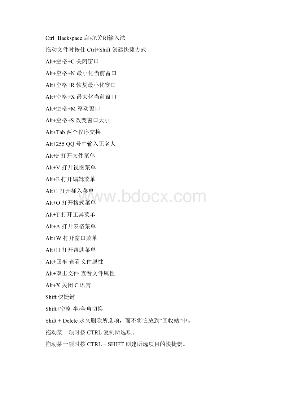 办公室最常用的快捷键大全.docx_第2页