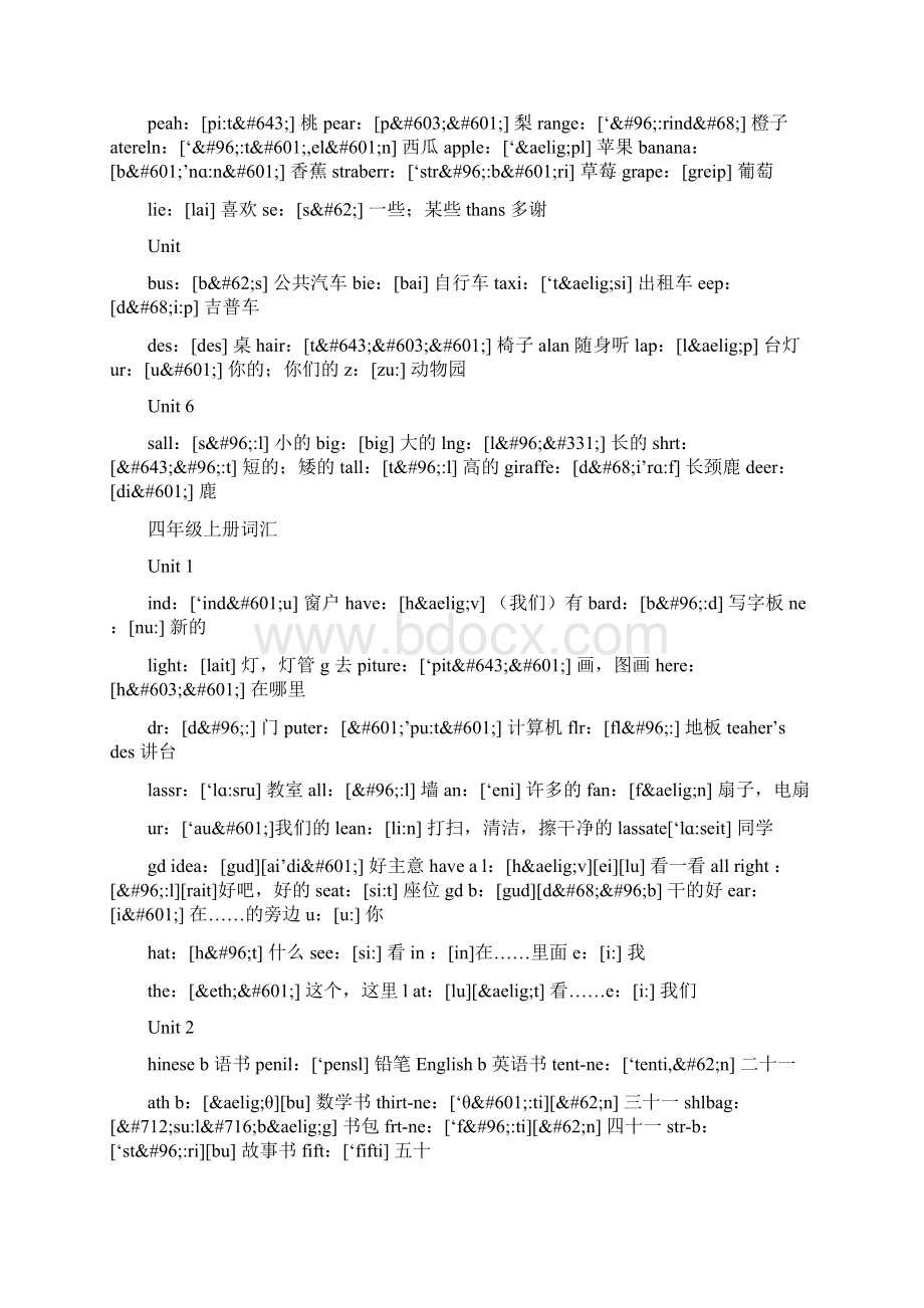 小学英语词汇新人教版36年级.docx_第3页