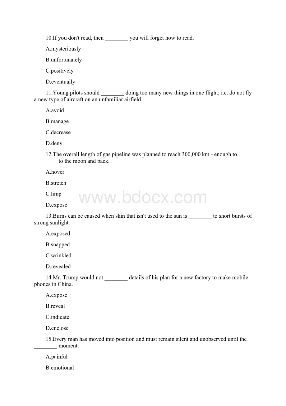 上海交通大学医学院大学英语专科1答案.docx_第3页