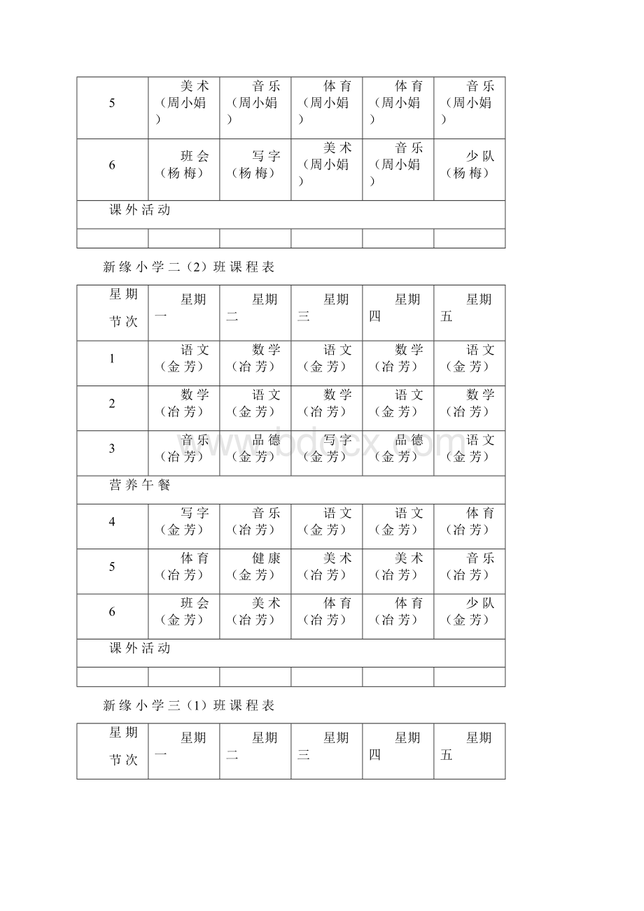 新缘小学各班课程表.docx_第3页