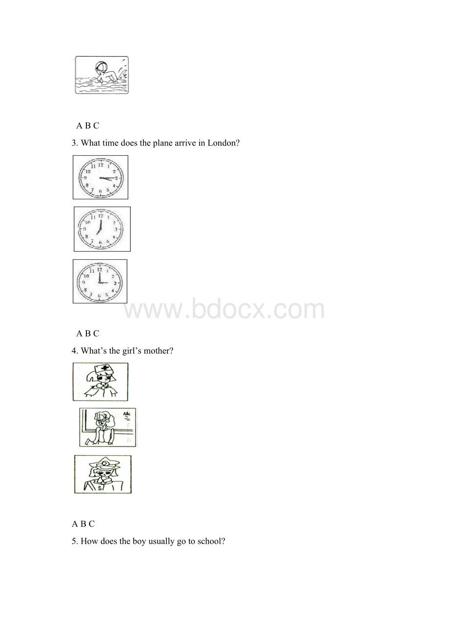 初中毕业生学业考试英语试题.docx_第2页