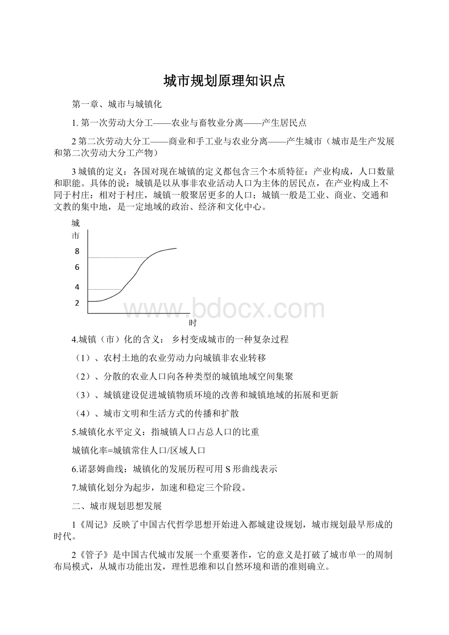 城市规划原理知识点.docx_第1页