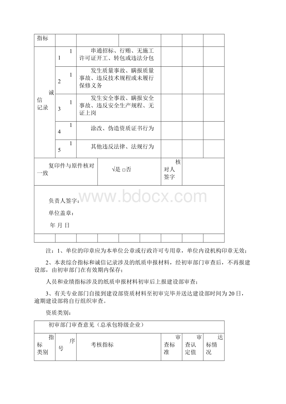 建筑业企业资质申请表格及相关说明Word文档下载推荐.docx_第3页