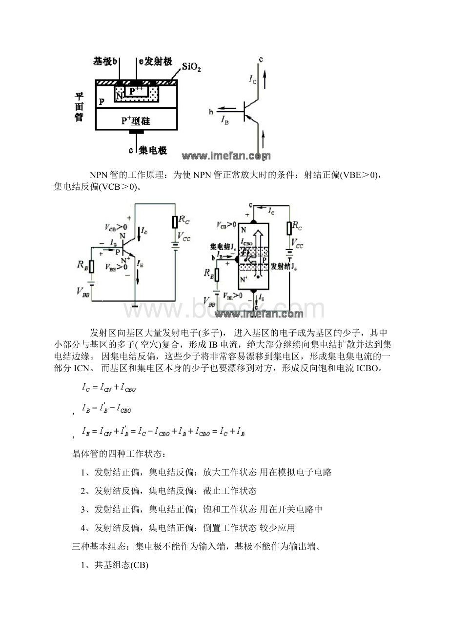 晶体三极管的结构特性与参数精Word格式文档下载.docx_第2页