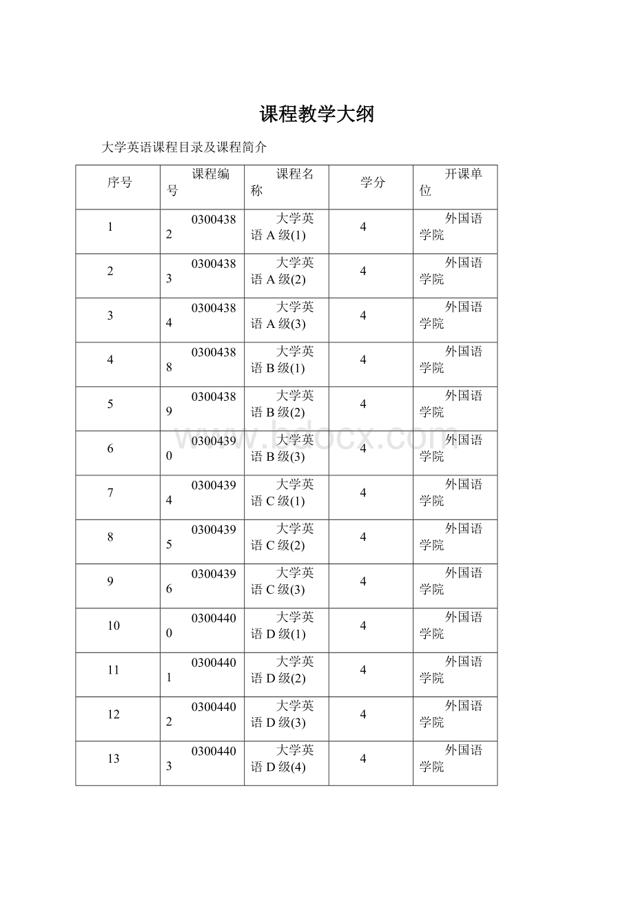 课程教学大纲.docx