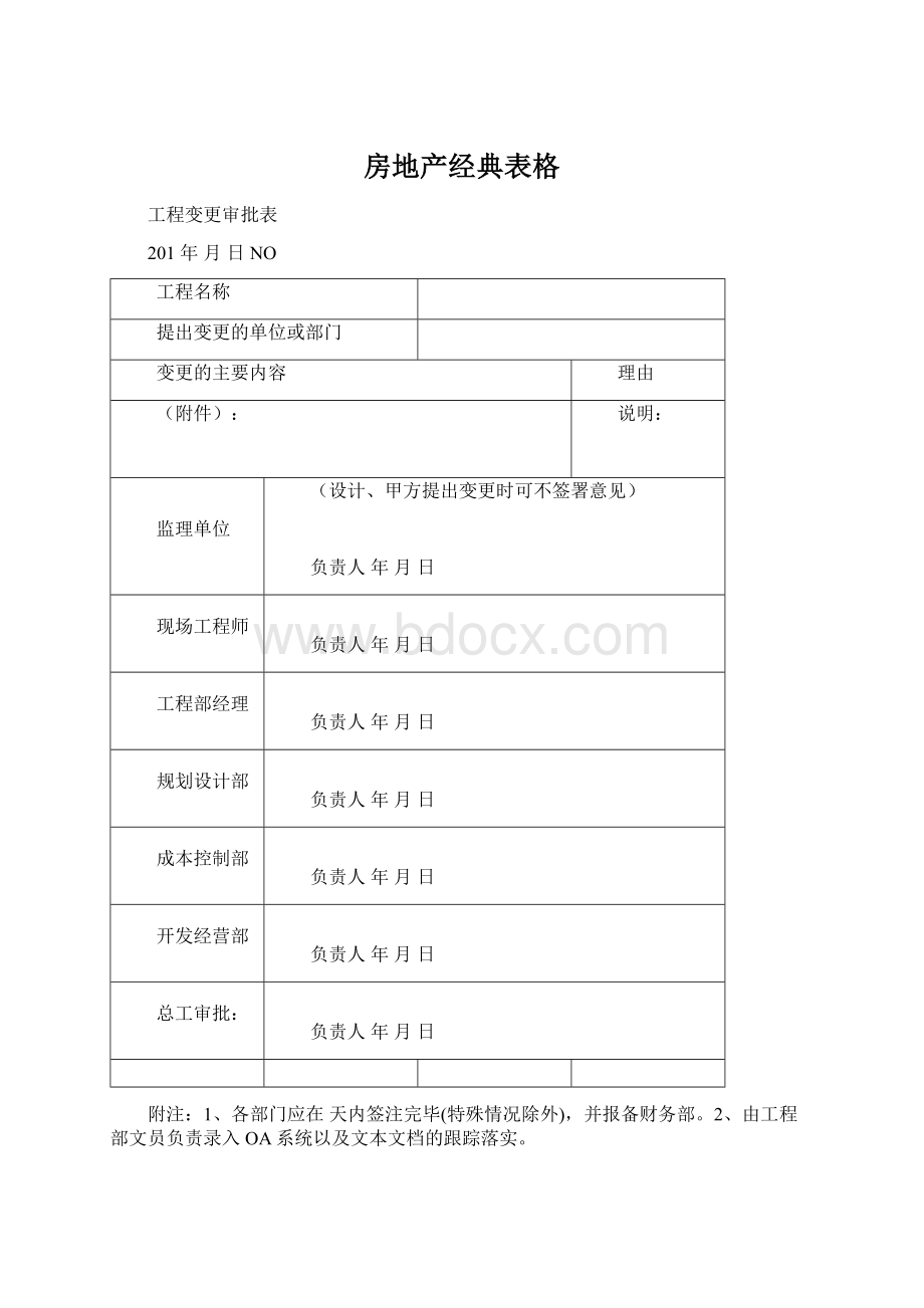 房地产经典表格.docx_第1页