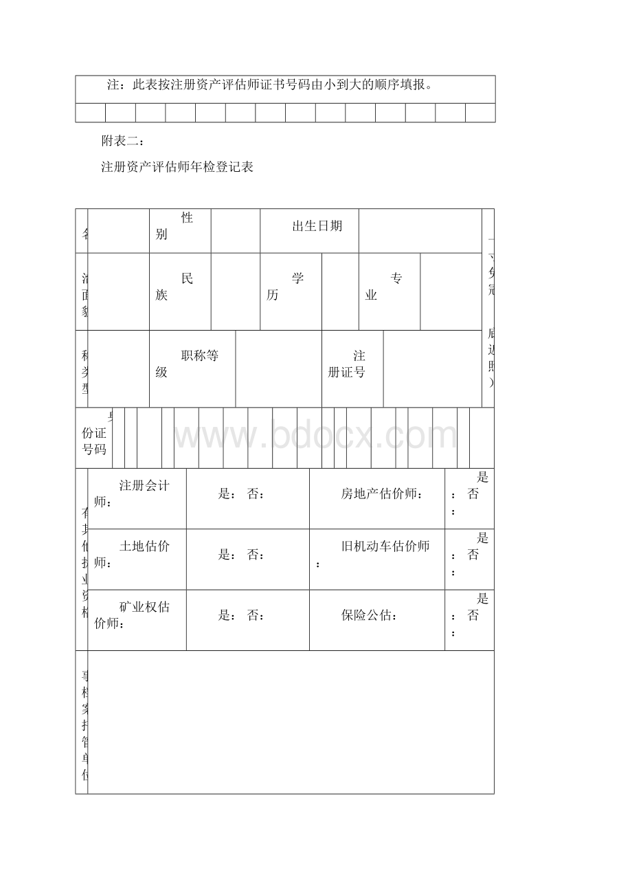 注册资产评估师年检表格.docx_第2页