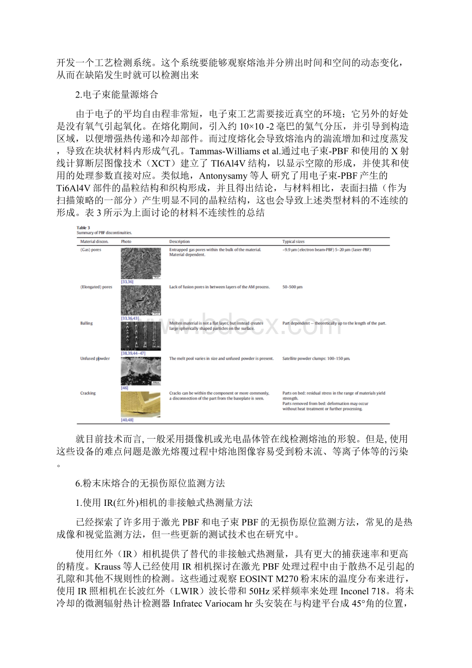 电子束粉末床增材制造成形过程的实时可视监控方法.docx_第3页