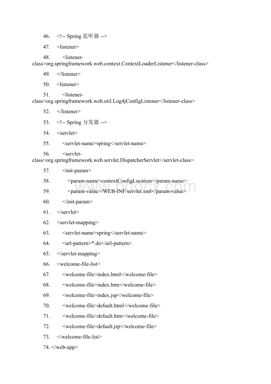 Spring 注解学习手札一 构建简单Web应用.docx_第3页