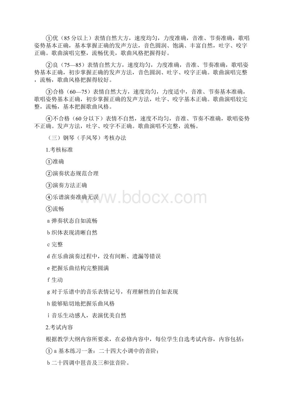 专业技能考核标准Word格式文档下载.docx_第2页