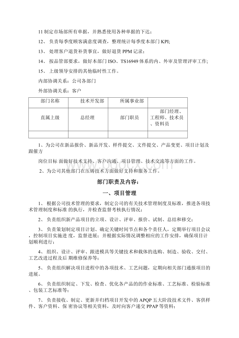 部门职责说明书汇总.docx_第3页