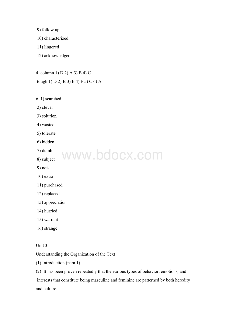 新编大学英语第二版Book4英语答案Word格式.docx_第3页