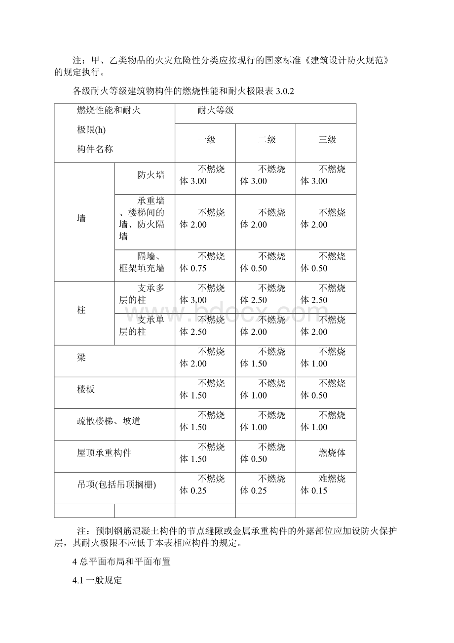 《汽车库修车库停车场设计防火规范》 GB5006797docWord格式.docx_第3页