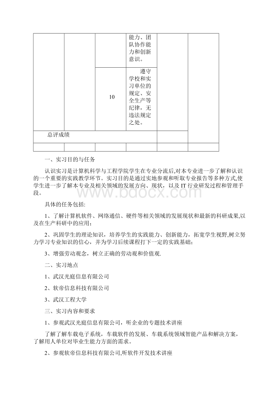 完整word版认识实习报告.docx_第3页