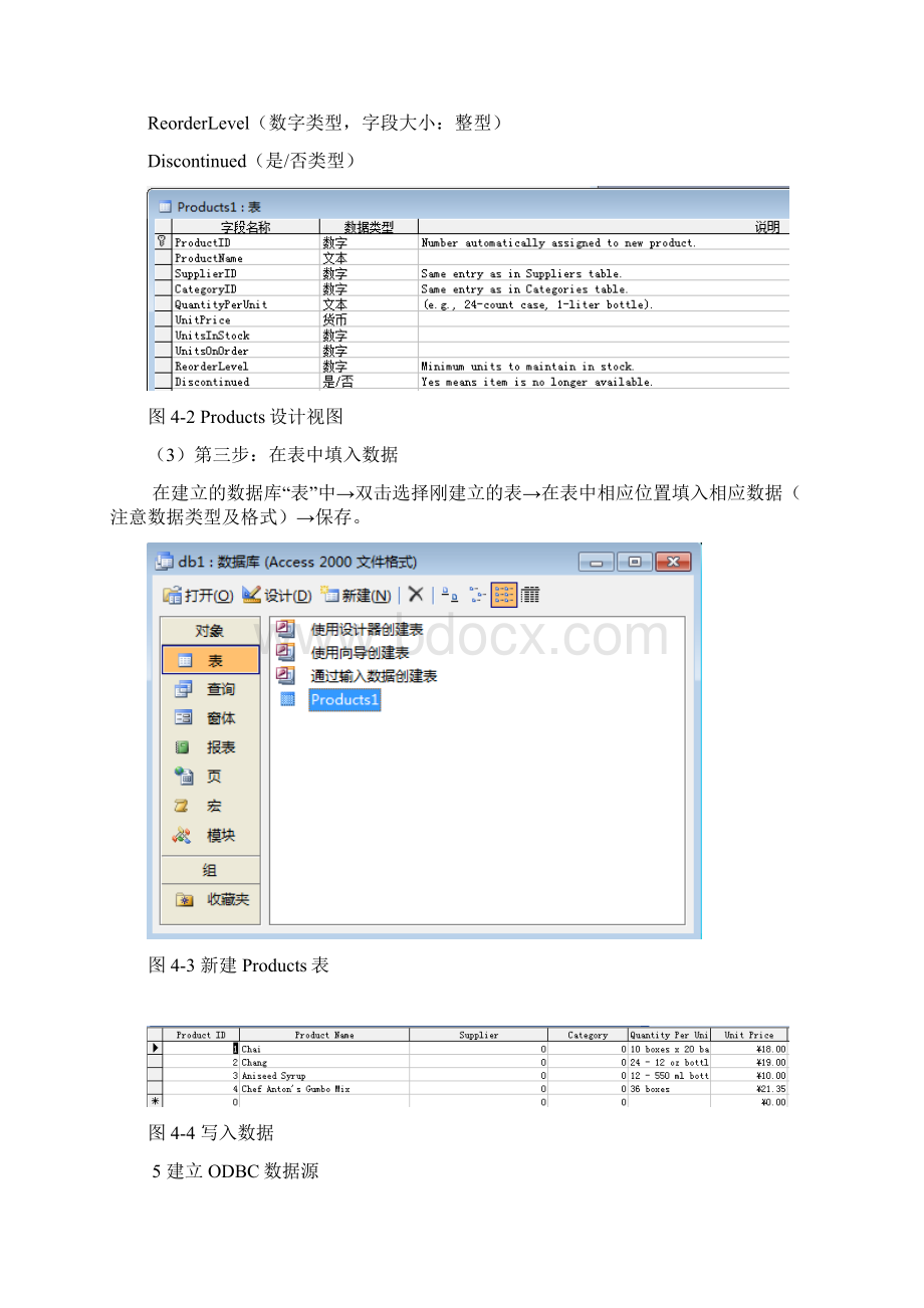 产品信息管理系统数据库实现文档格式.docx_第3页