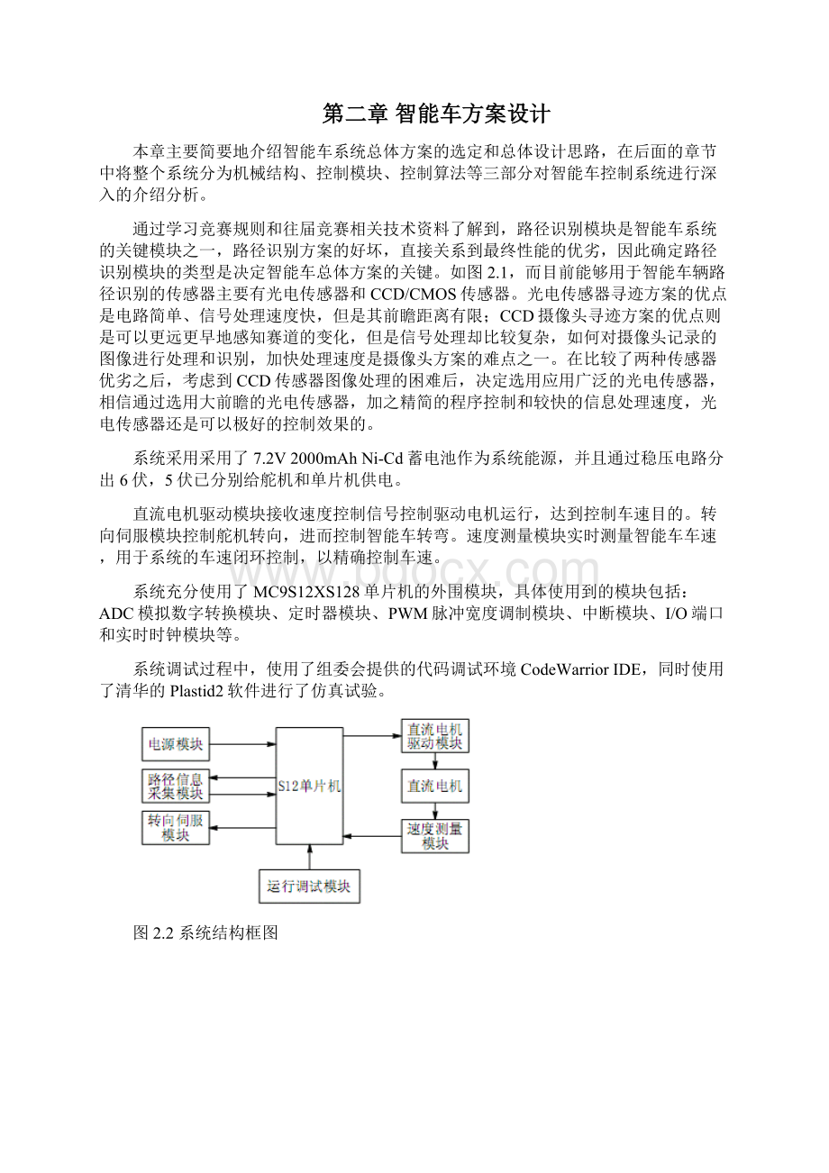 浙江大学城市学院智能汽车邀请赛技术报告Word格式.docx_第2页