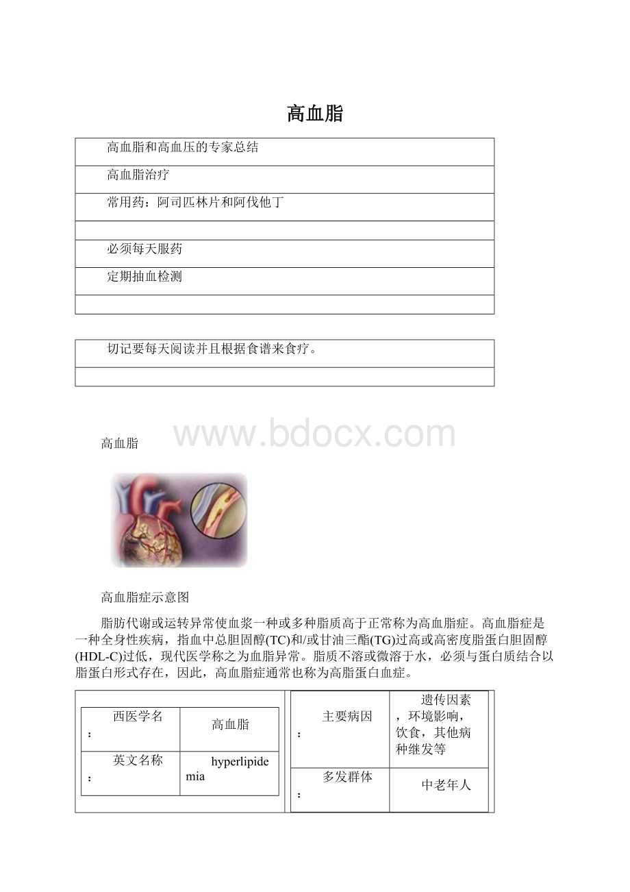 高血脂Word文件下载.docx