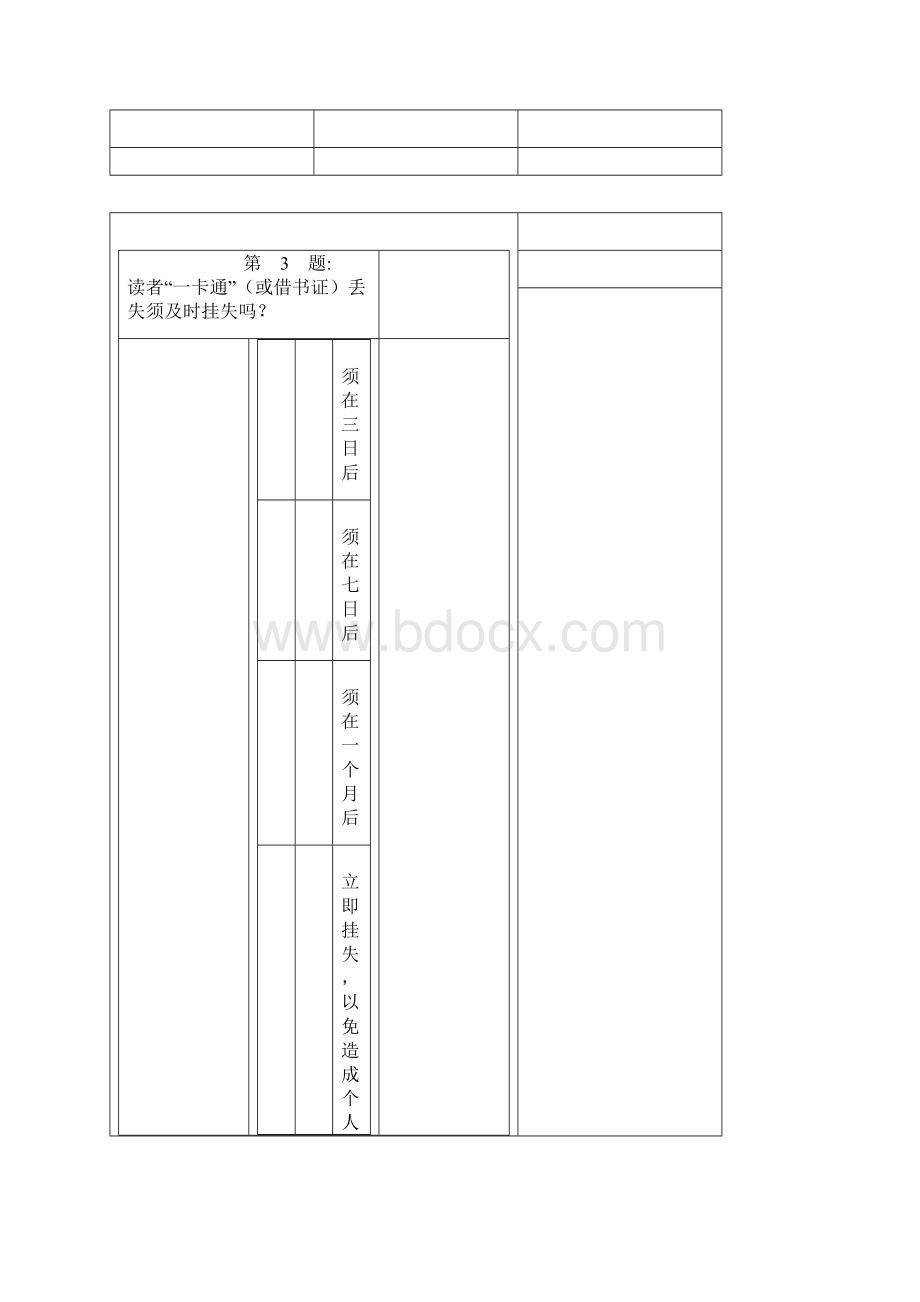 福建师范大学图书馆在线考试题库.docx_第3页