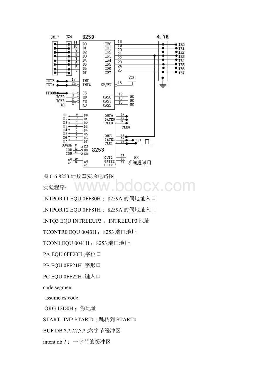 安徽工业大学微机原理与接口技术实验报告下.docx_第2页