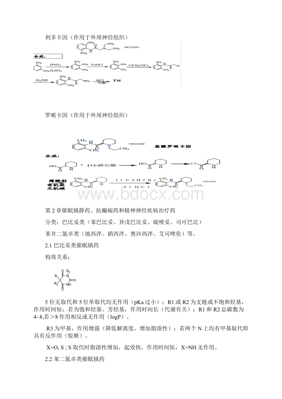 制药工程专业药理学考试重点总结.docx_第2页