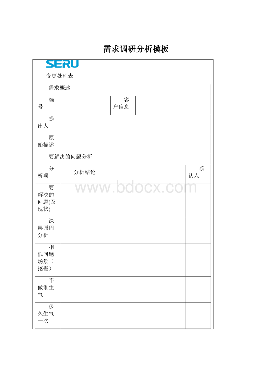 需求调研分析模板.docx