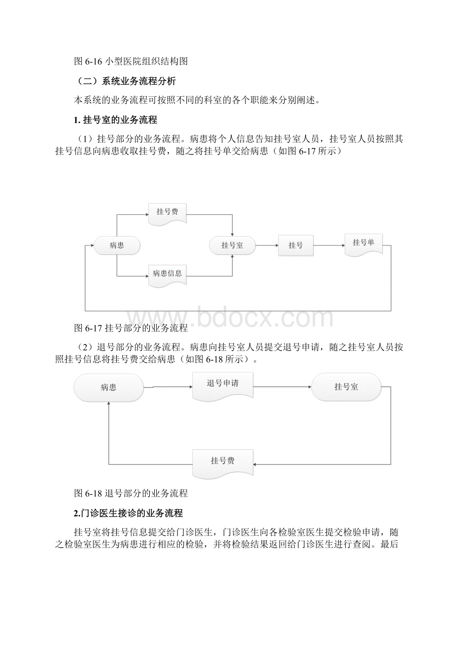 小型医院门诊就医系统结构化系统分析与设计说明Word文件下载.docx_第2页