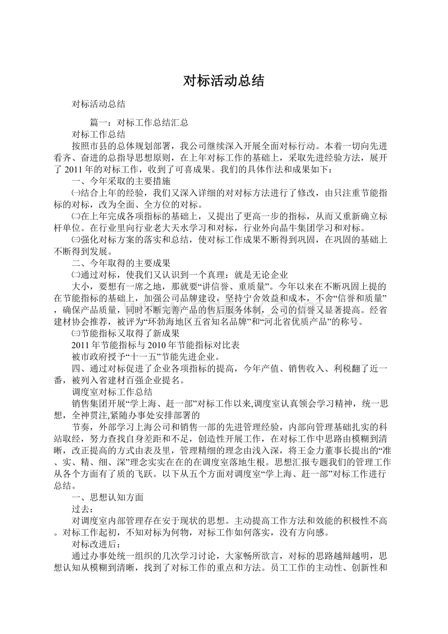 对标活动总结Word格式.docx_第1页