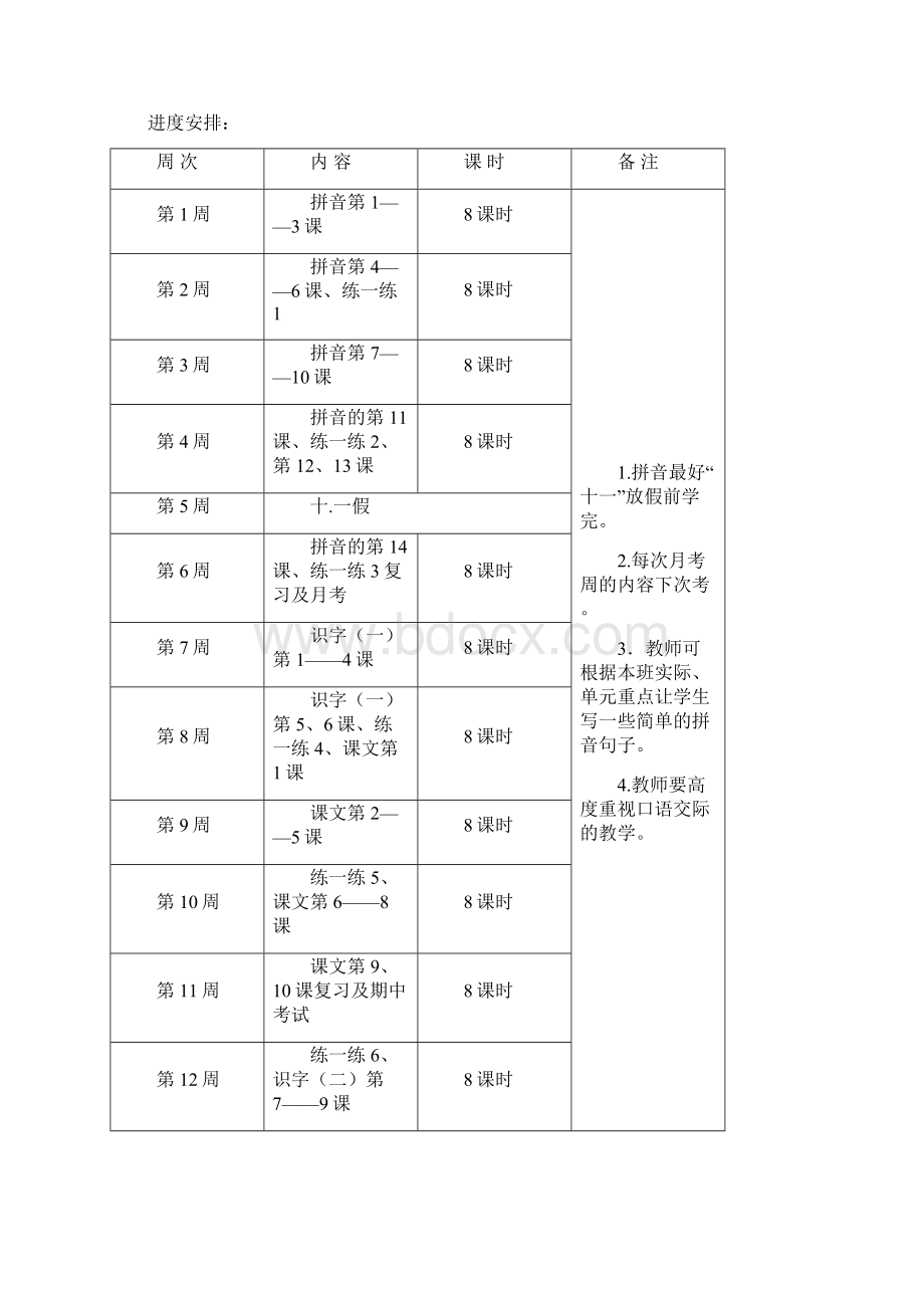 精品北京版第一册语文教案.docx_第3页