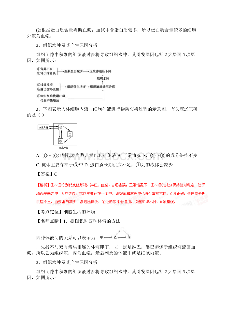 1516学年高二上学期期中考试生物试题附解析Word格式.docx_第3页