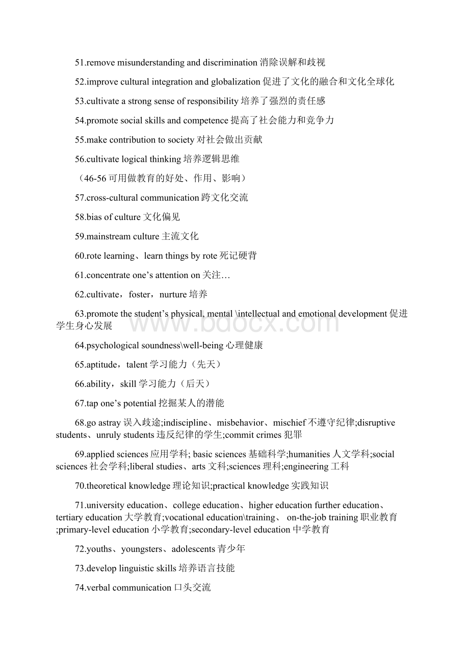 雅思写作精选高级词汇.docx_第3页