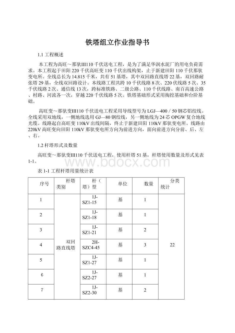 铁塔组立作业指导书.docx_第1页