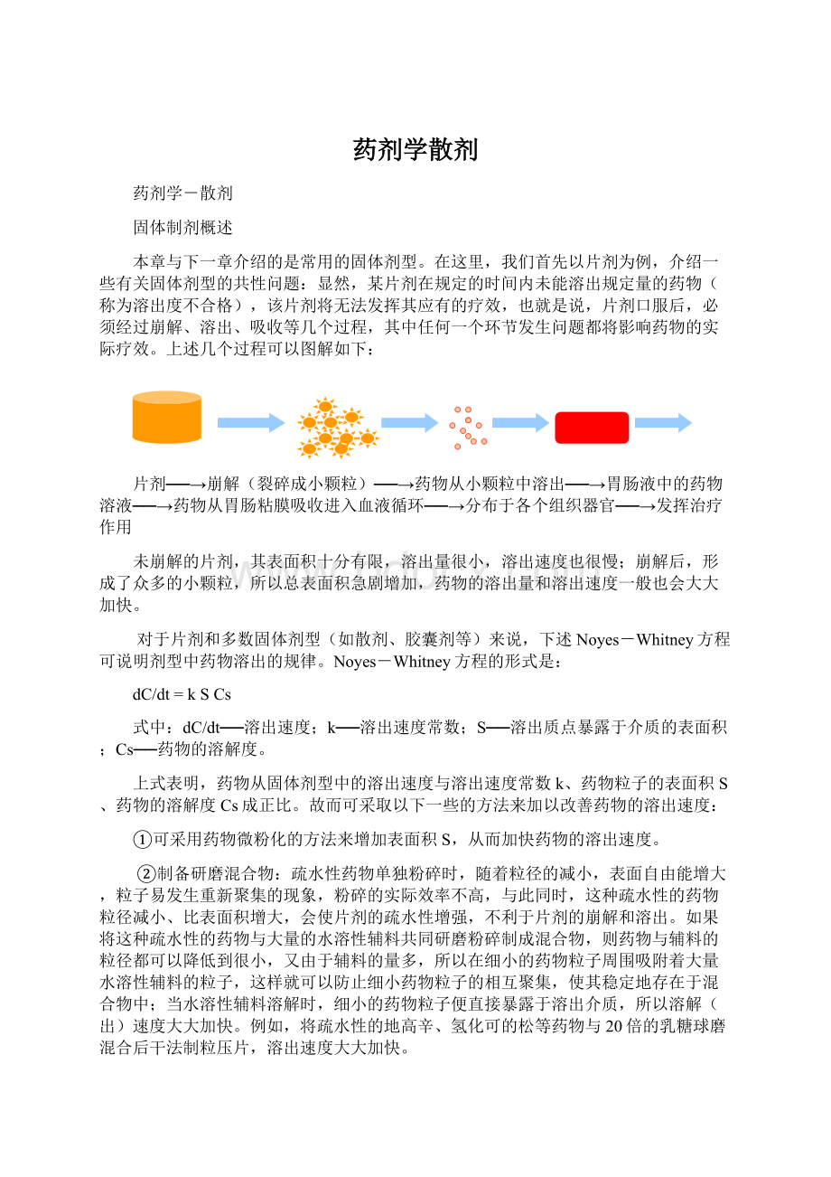 药剂学散剂Word文件下载.docx_第1页