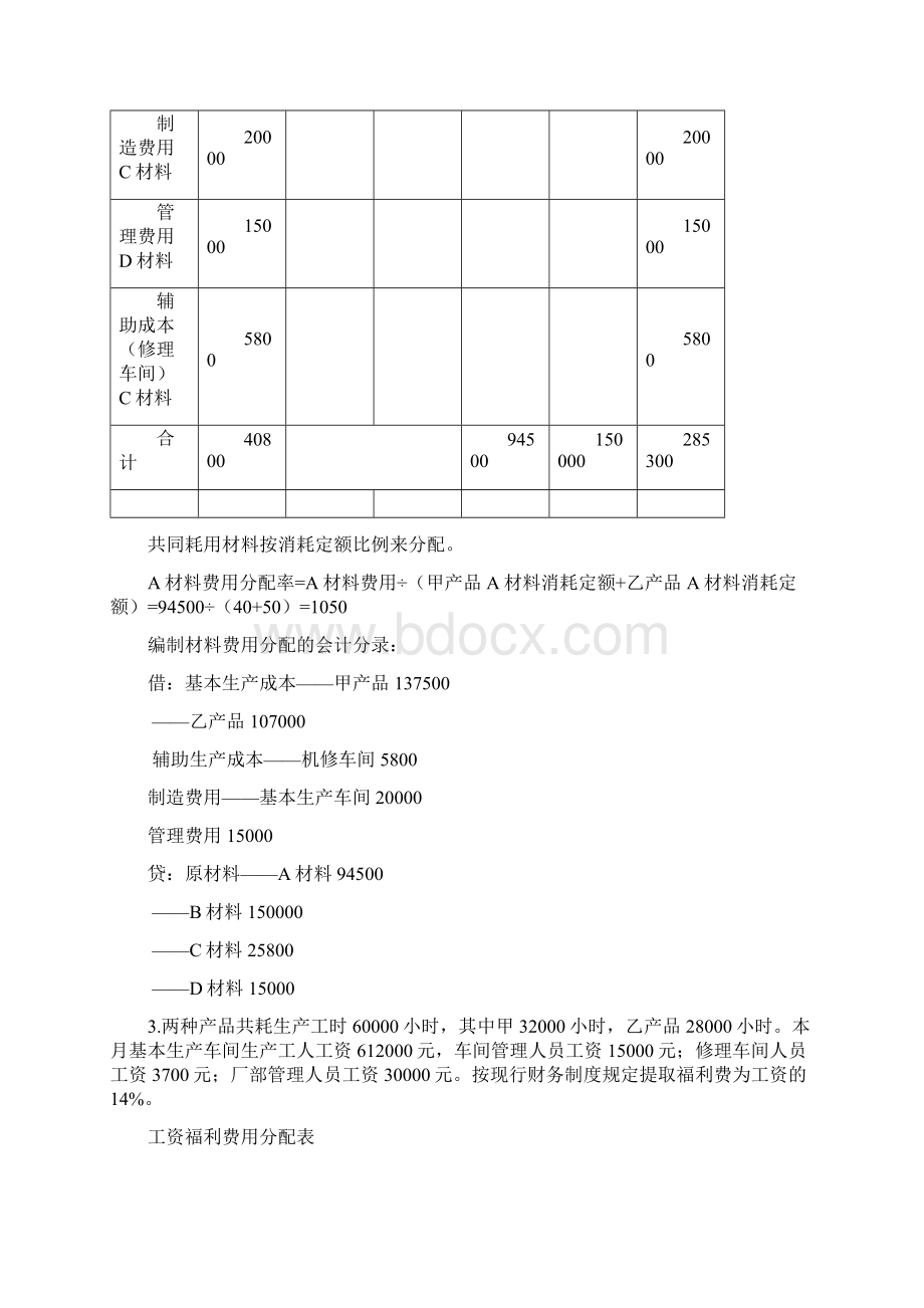 品种法练习题答案.docx_第2页