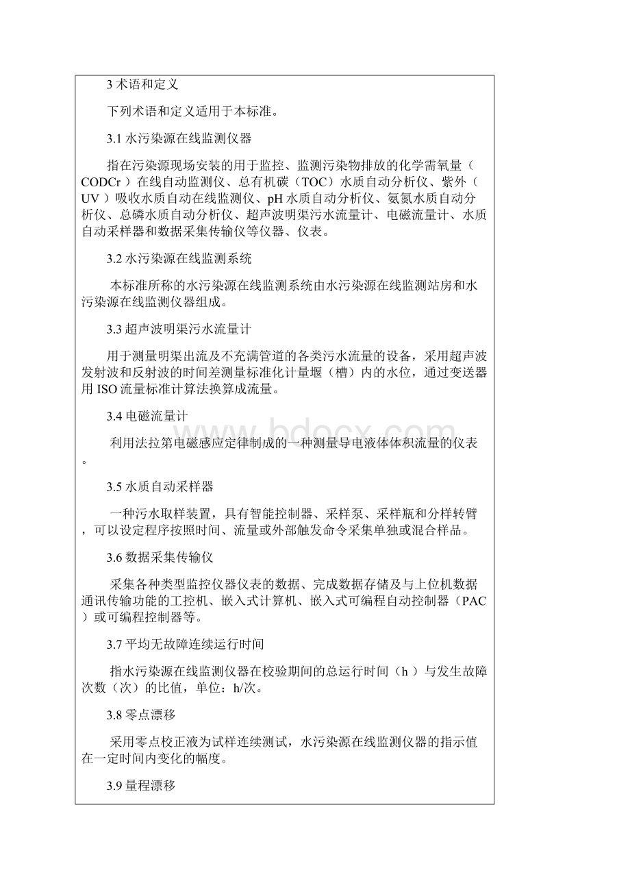 水污染源在线监测系统安装技术规范Word格式文档下载.docx_第2页