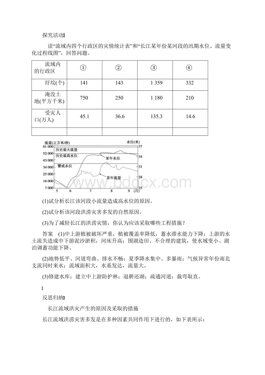 新步步高高二地理湘教版选修5学案第四章 第一节 我国防灾减灾的主要成就 Word版含答案wwwWord文档格式.docx_第3页