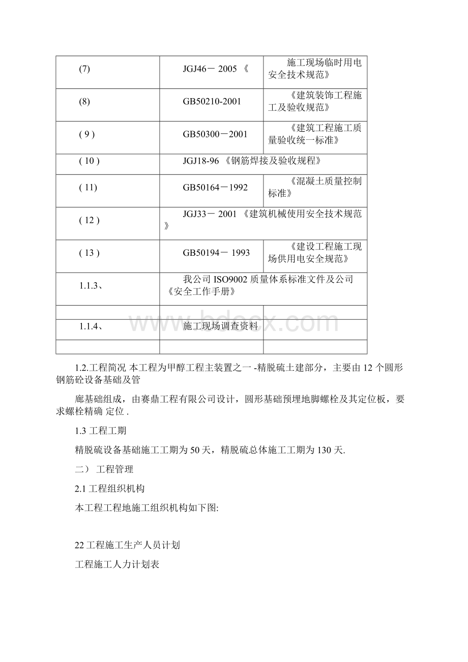 山西潞宝年产10万吨甲醇项目精脱硫施工方案.docx_第2页