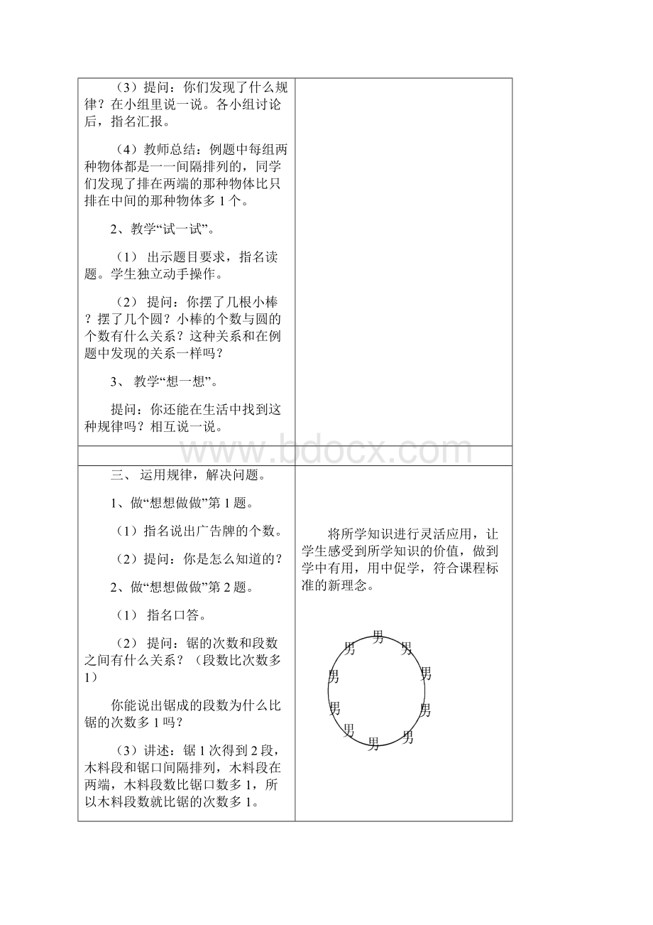 苏教国标版四年级上册数学第五单元 找规律教案.docx_第3页