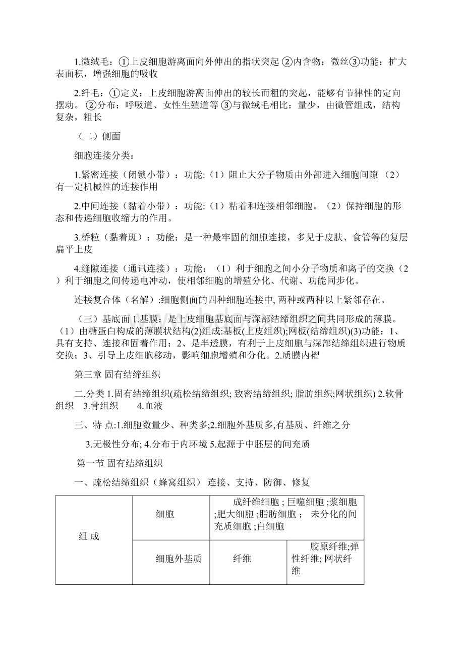 组织胚胎学重点胡敬武.docx_第3页