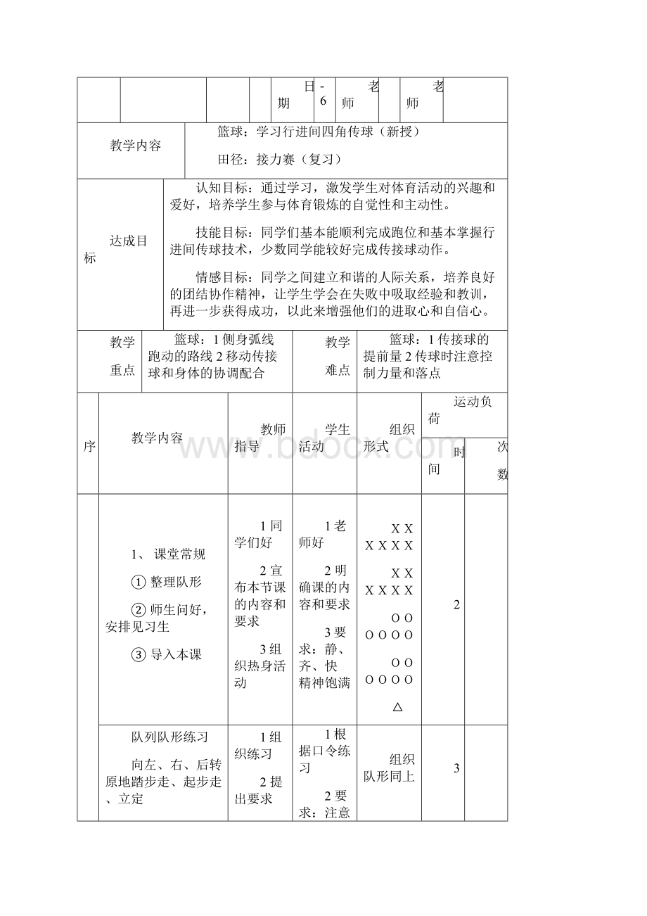 高中体育教案全集.docx_第2页