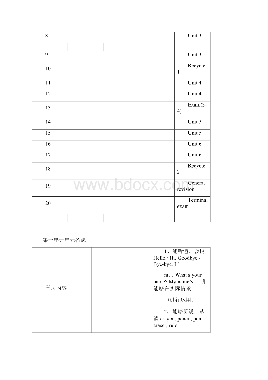 三年级英语上册 Unit 1 Hello导学案.docx_第3页